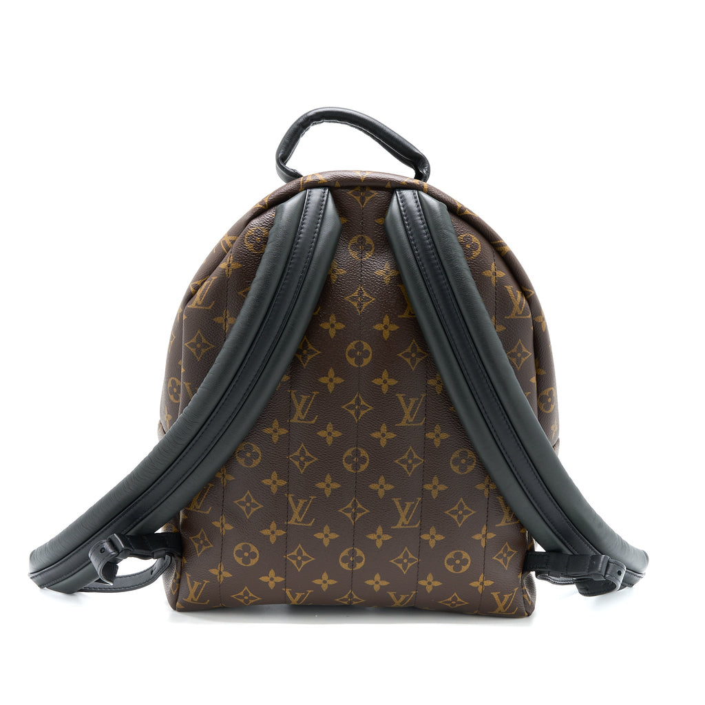 LOUIS VUITTON PALM SPRING BACKPACK MM MONOGRAM CANVAS GHW
