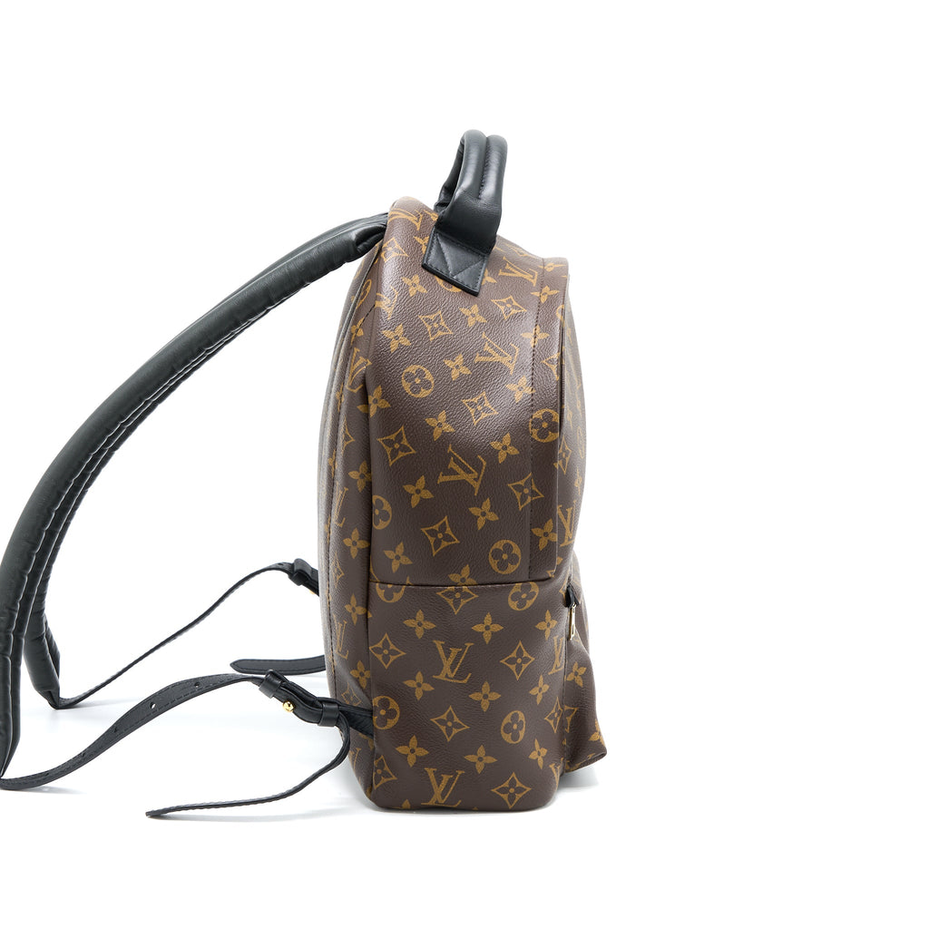LOUIS VUITTON PALM SPRING BACKPACK MM MONOGRAM CANVAS GHW