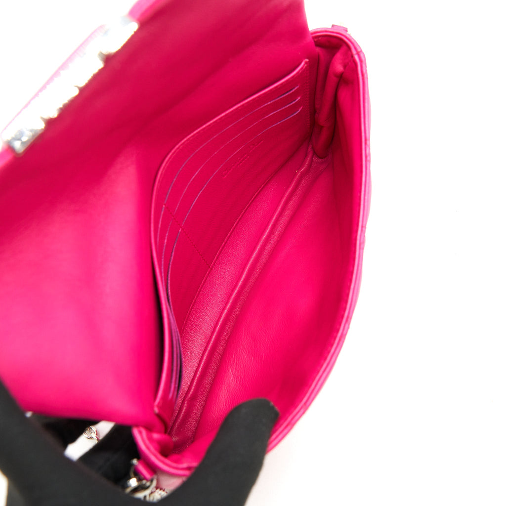 DIOR MISS DIOR MINI CROSSBODY CHAIN BAG PINK SHW