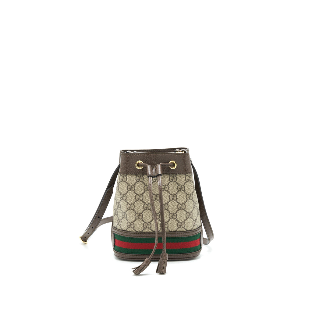 GUCCI OPHIDIA MINI GG BUCKET BAG