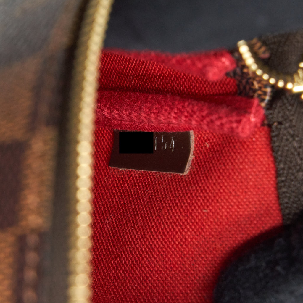 LOUIS VUITTON MINI POCHETTE DAMIER EBENE GHW