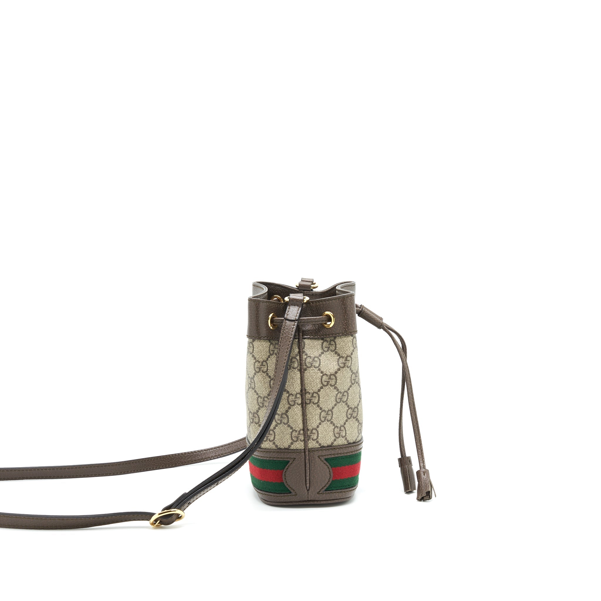 GUCCI OPHIDIA MINI GG BUCKET BAG