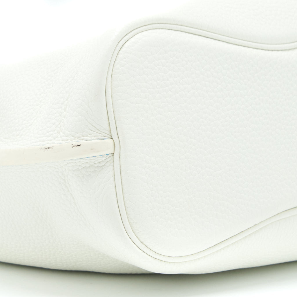 HERMES SO KELLY 26 BLANC/BLUE SHW