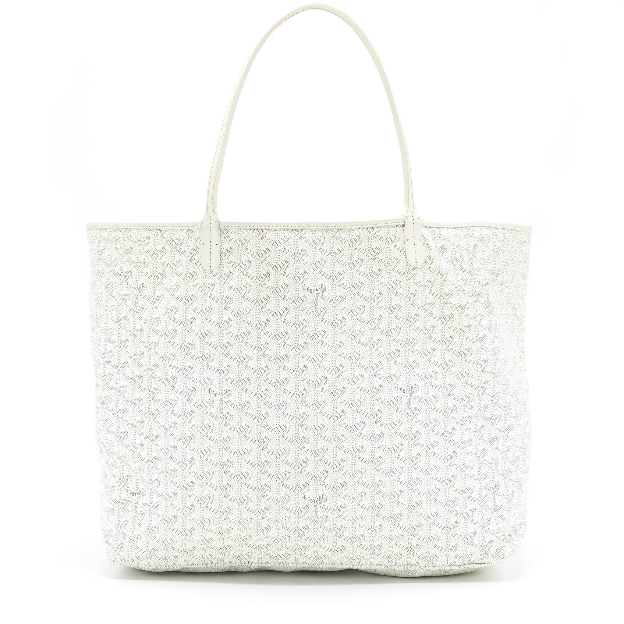 GOYARD SAINT LOUIS TOTE GM WHITE