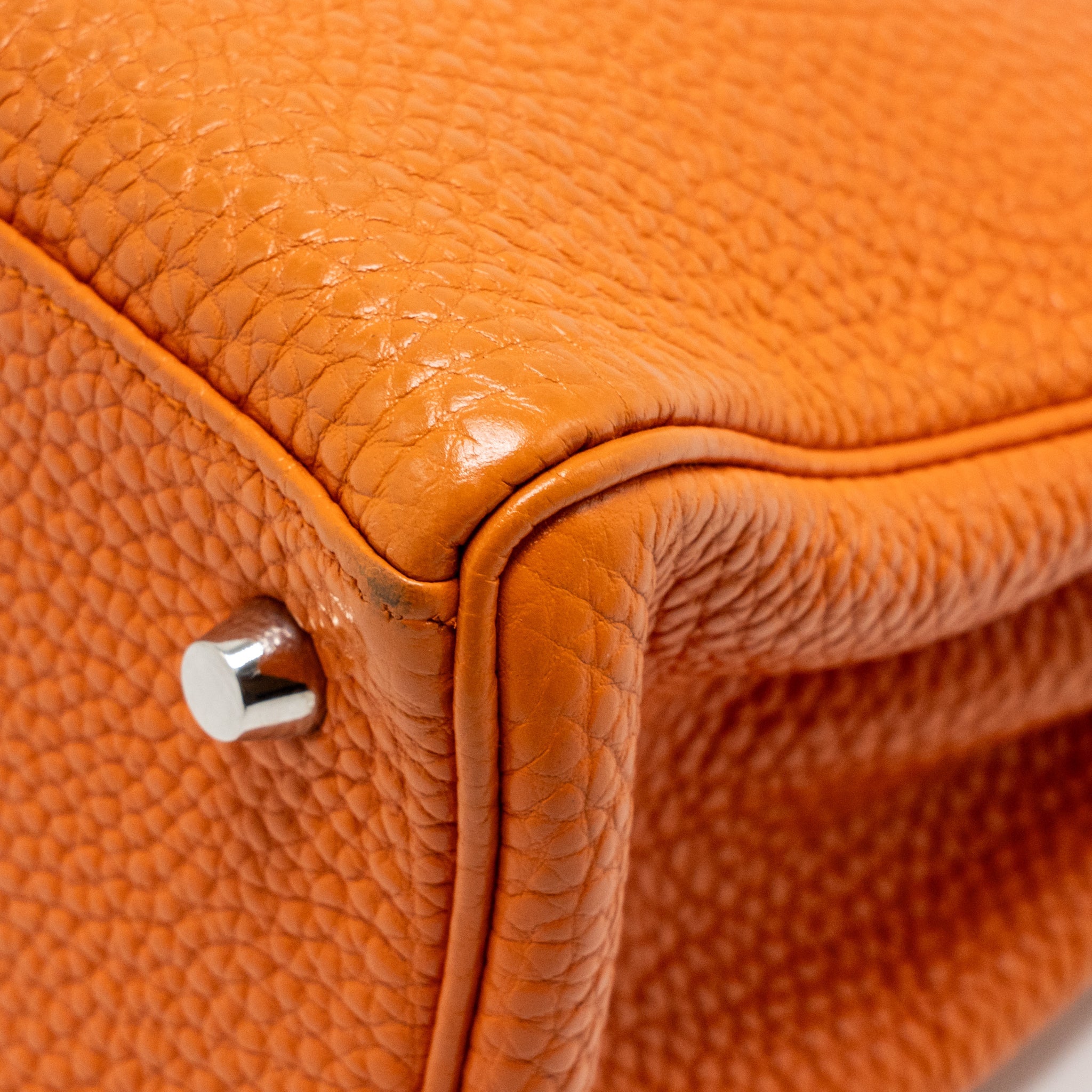 HERMES KELLY 28 CLEMENCE ORANGE SHW