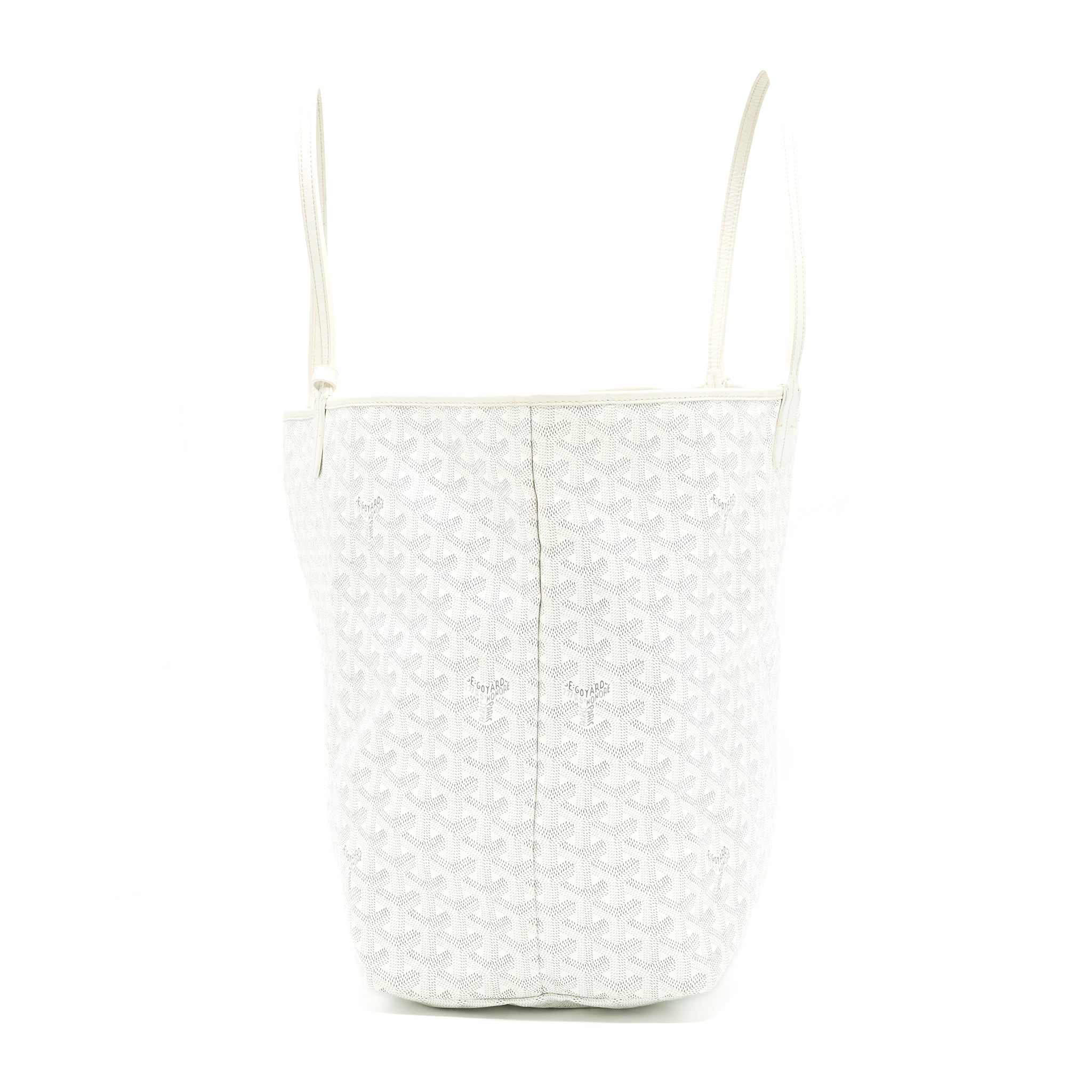 GOYARD SAINT LOUIS TOTE GM WHITE