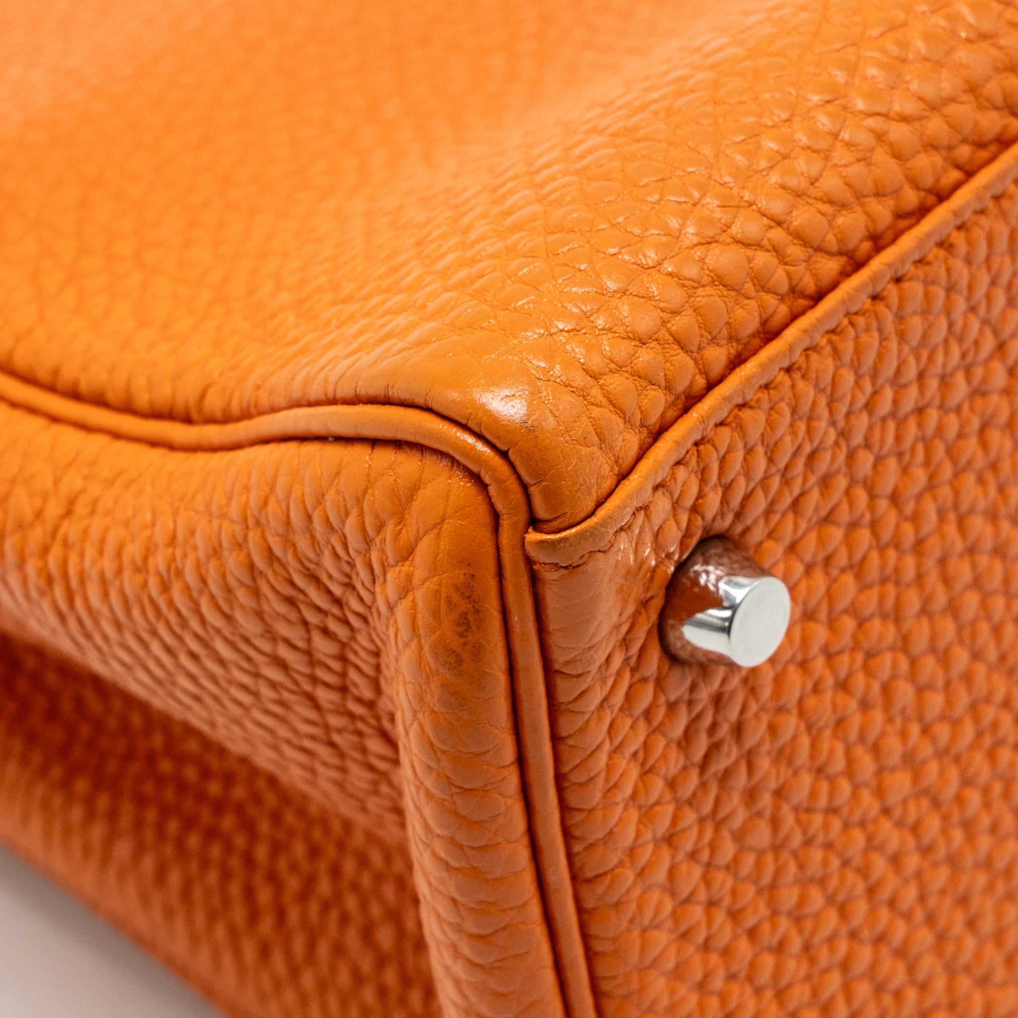 HERMES KELLY 28 CLEMENCE ORANGE SHW