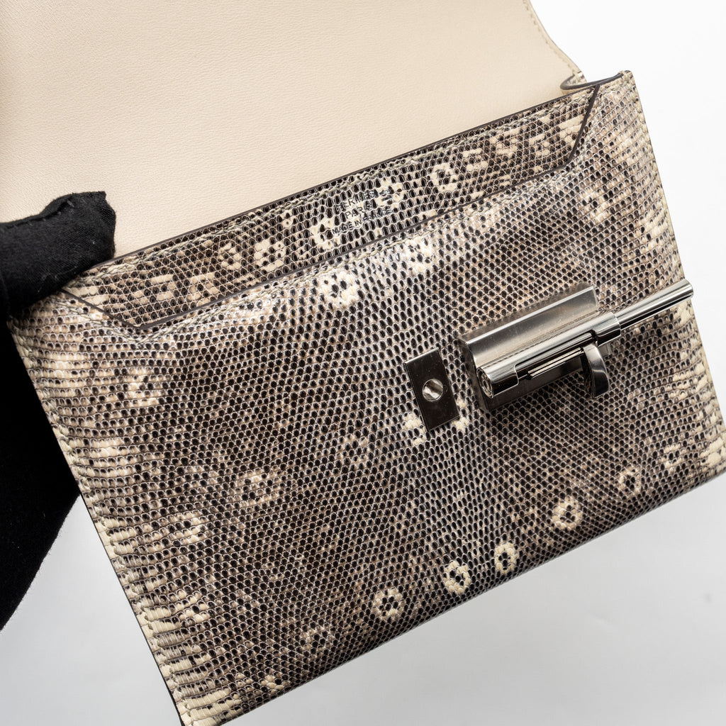 HERMES MINI VERROU LIZARD OMBRÉ SHW