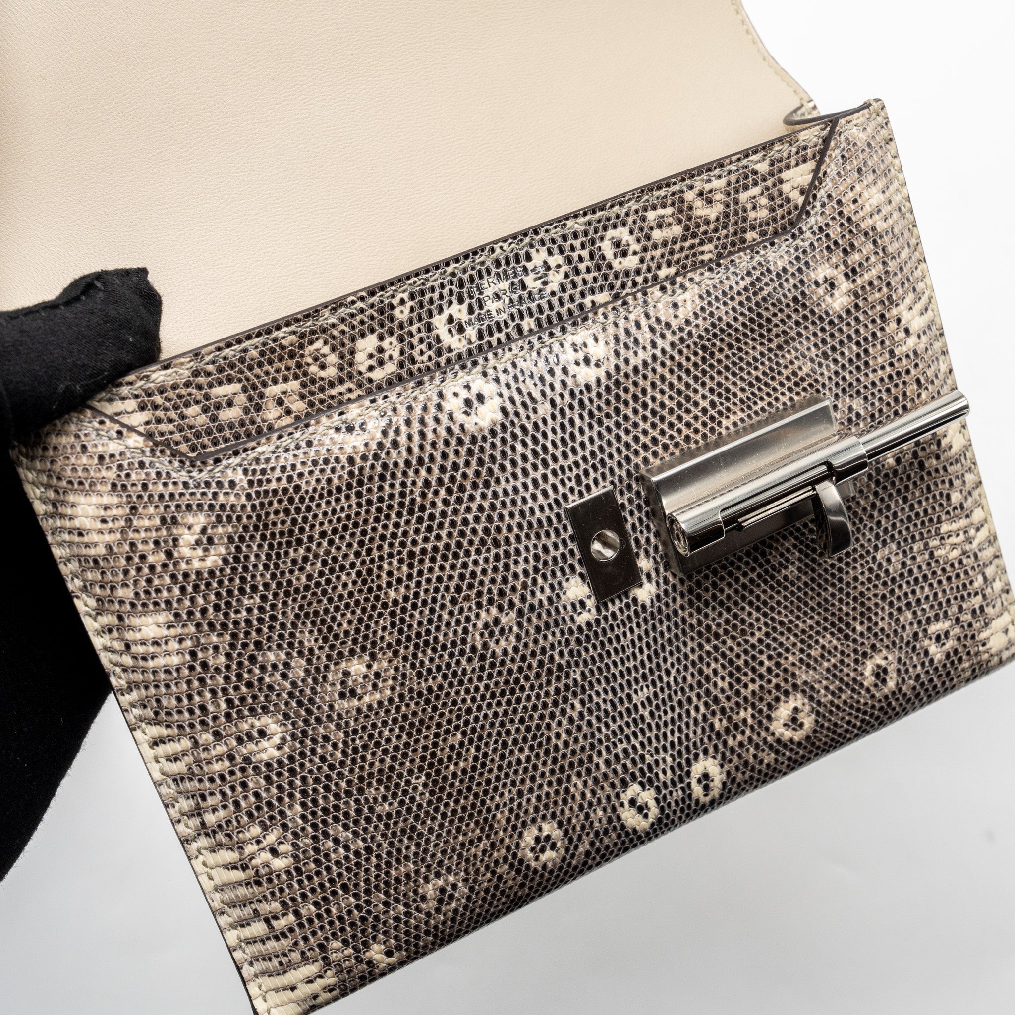 HERMES MINI VERROU LIZARD OMBRÉ SHW