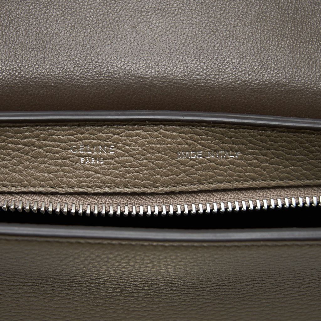 CELINE TRAPEZE BAG CALFSKIN GREY SHW