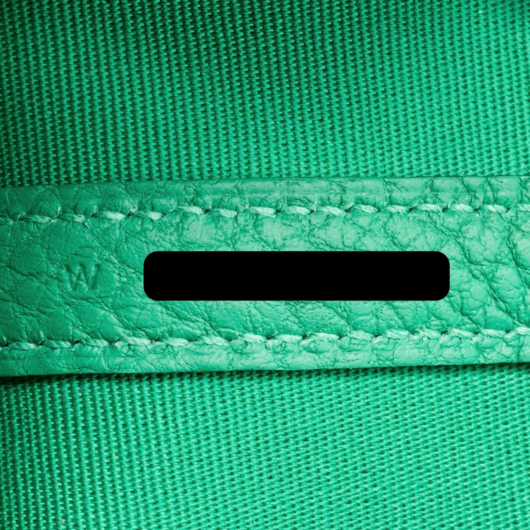 HERMES GARDEN PARTY 30 CANVAS/NEGONDA VERT VERONE-MENTHE/MENTHE SHW