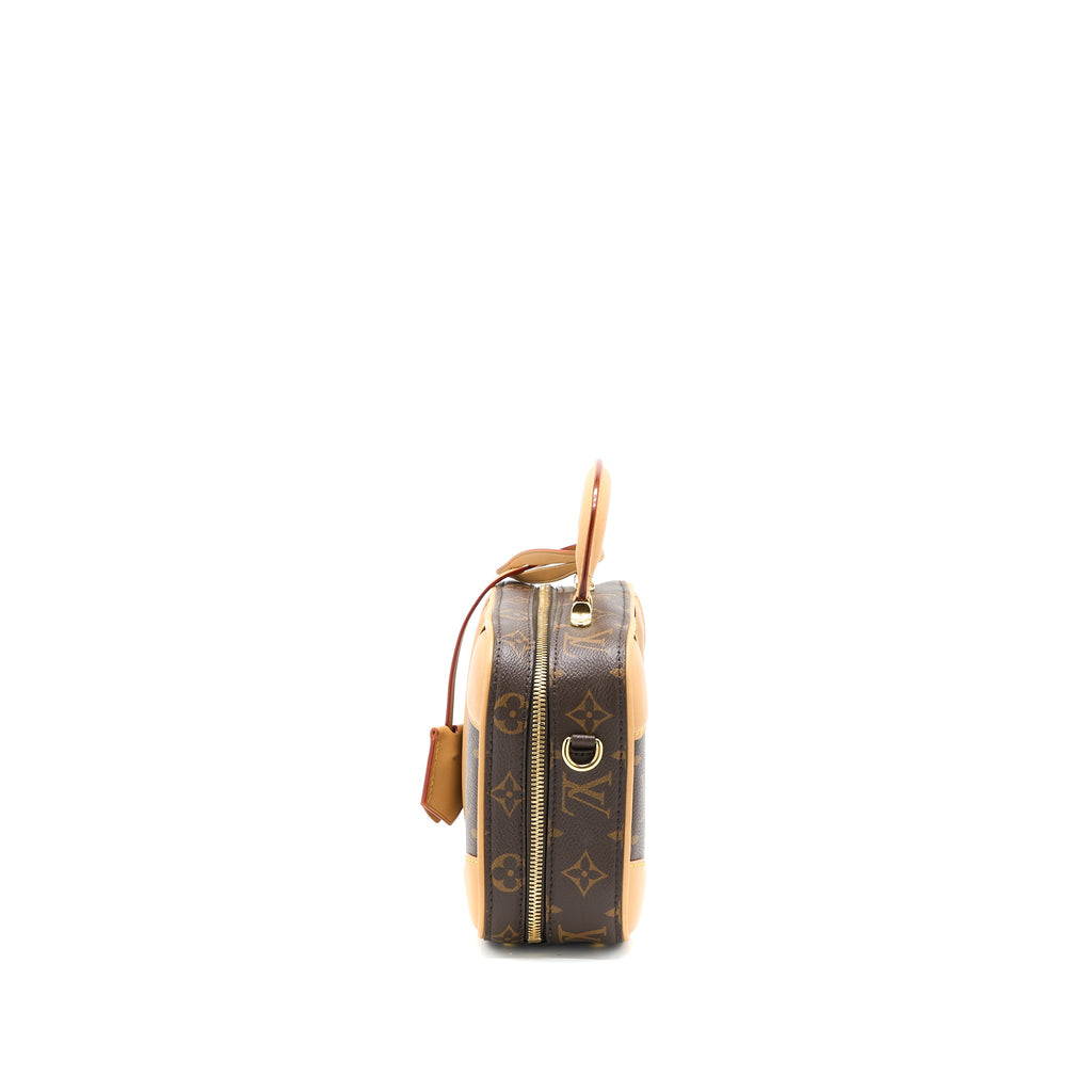 LOUIS VUITTON MINI LUGGAGE MONOGRAM CANVAS GHW