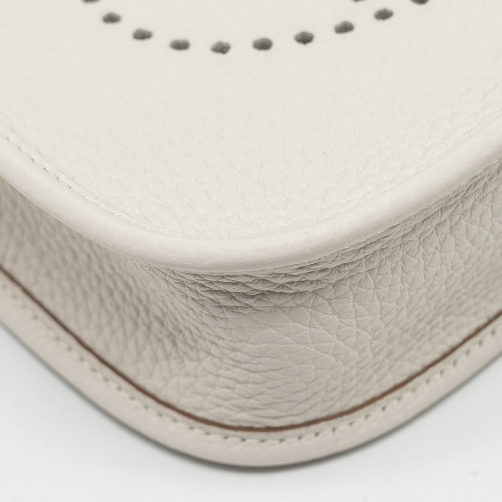 HERMES MINI EVELYNE GRIS PALE SHW