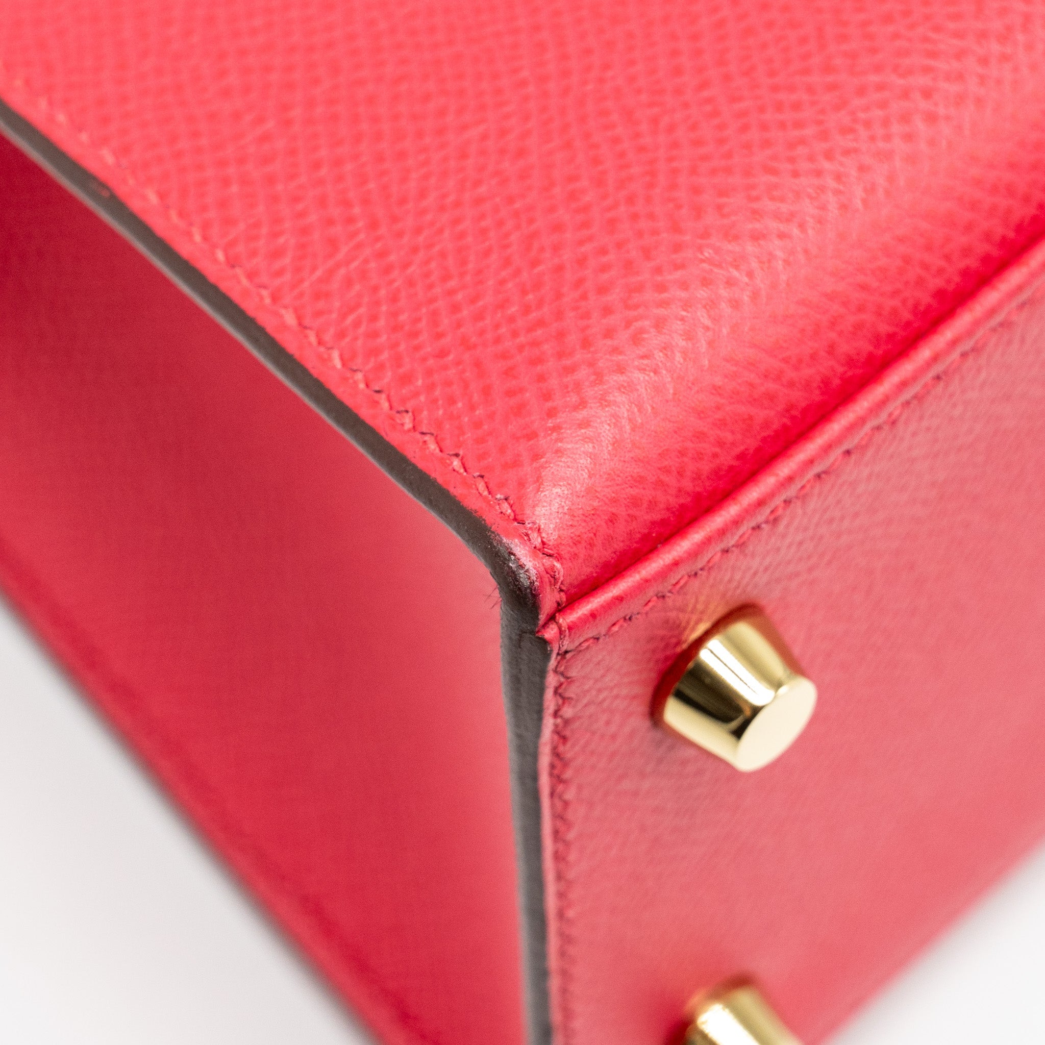 HERMES KELLY 25 EPSOM ROSE MEXICO GHW