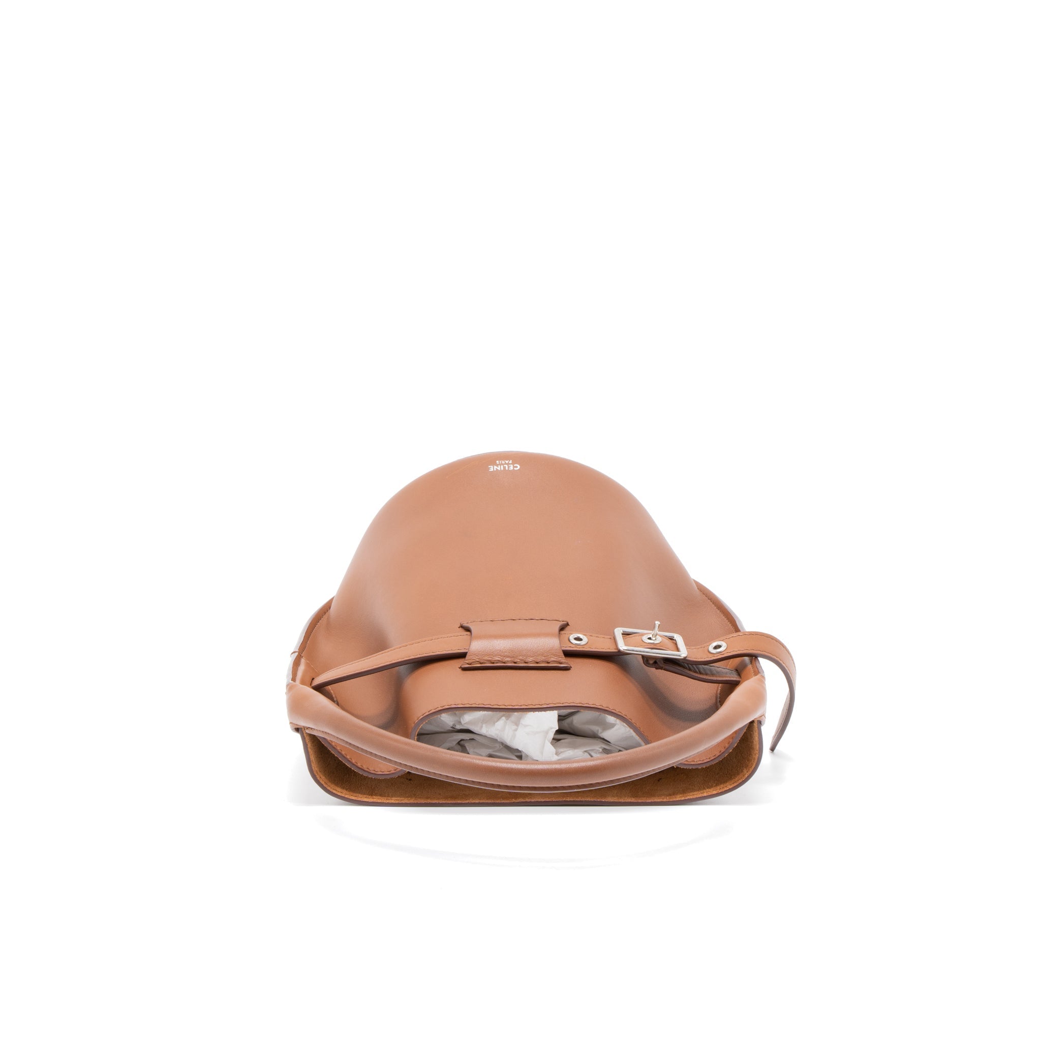 CELINE NANO BUCKET BAG BROWN SHW