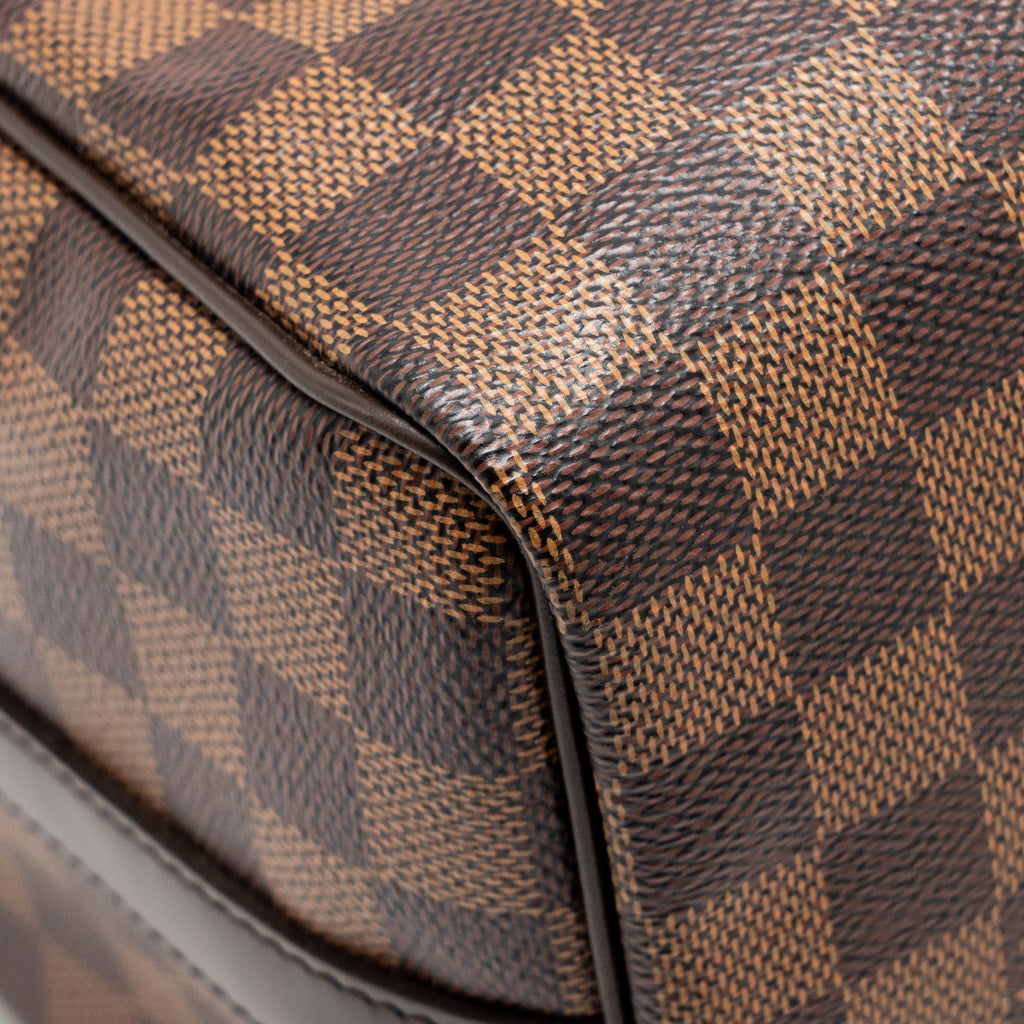 LOUIS VUITTON SPEEDY BANDOULIERE 25 DAMIER EBENE GHW