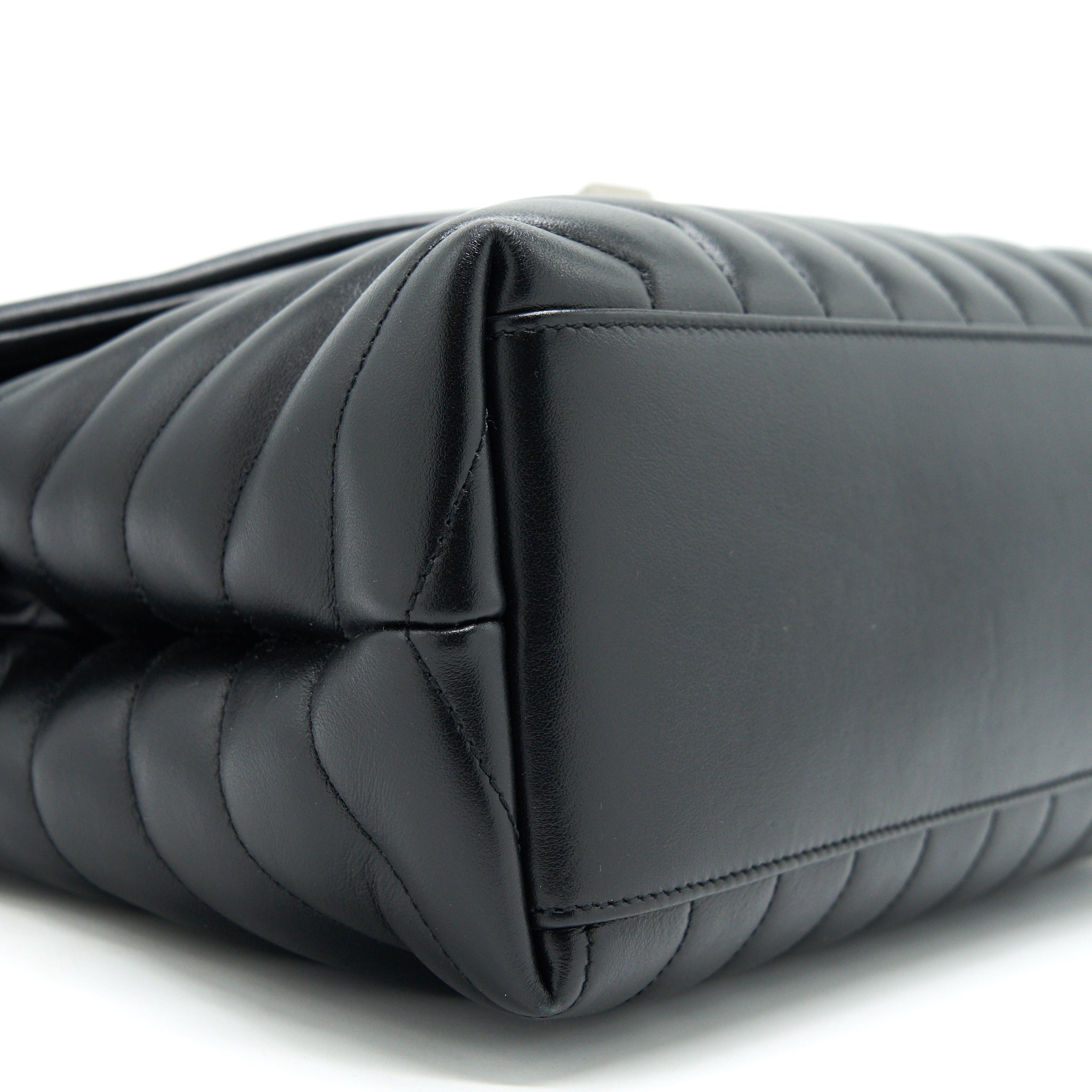 SAINT LAURENT / YSL LOU LOU IN BLACK SHW