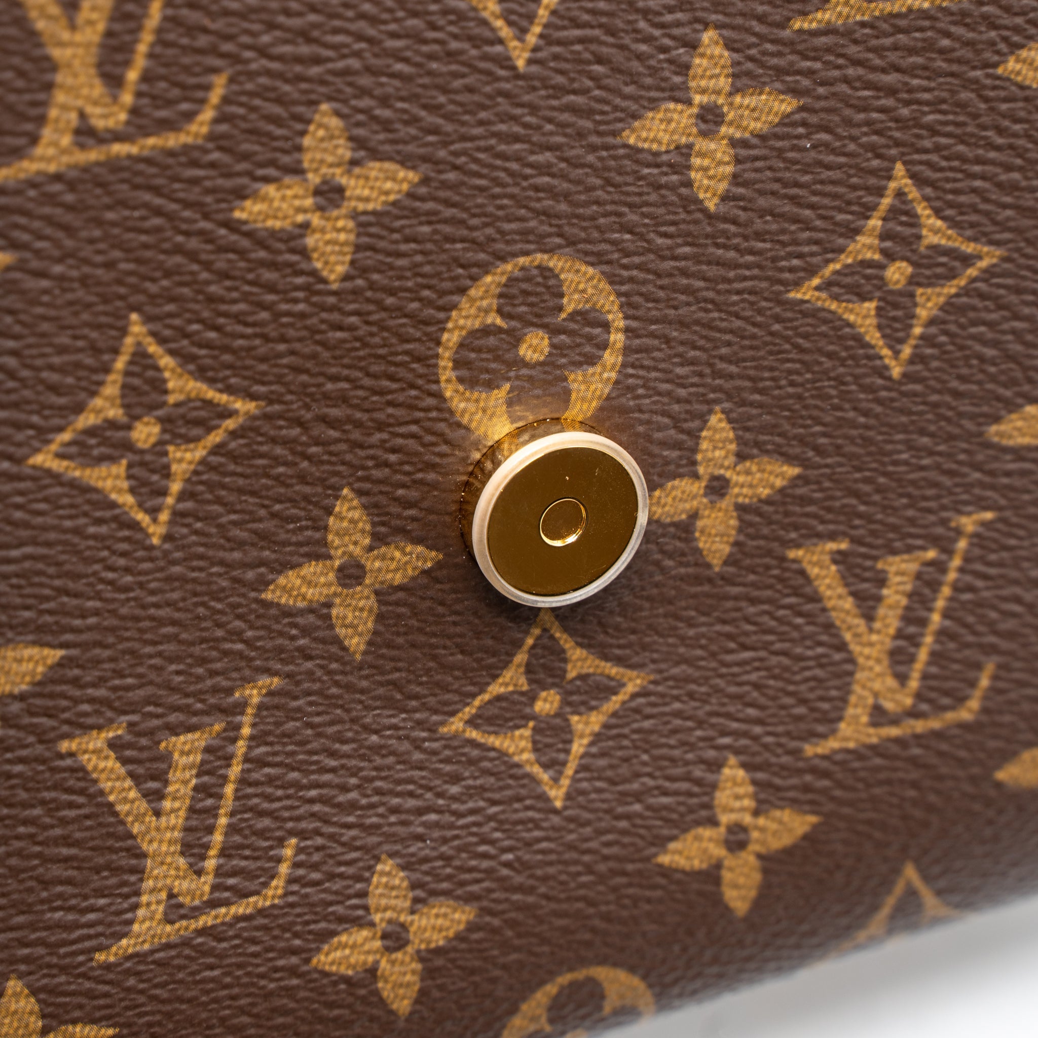 LOUIS VUITTON LOCKY BB MONOGRAM CANVAS/CARAMEL GHW
