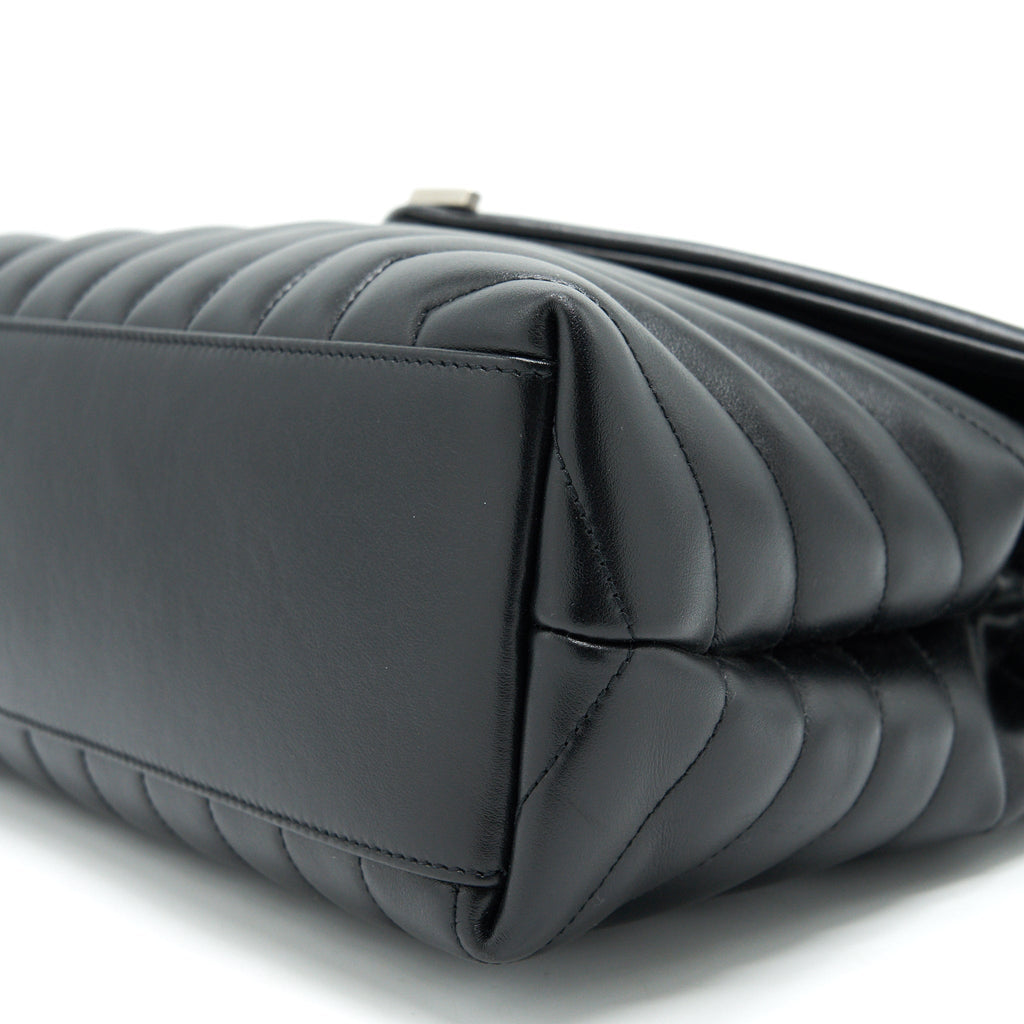 SAINT LAURENT / YSL LOU LOU IN BLACK SHW