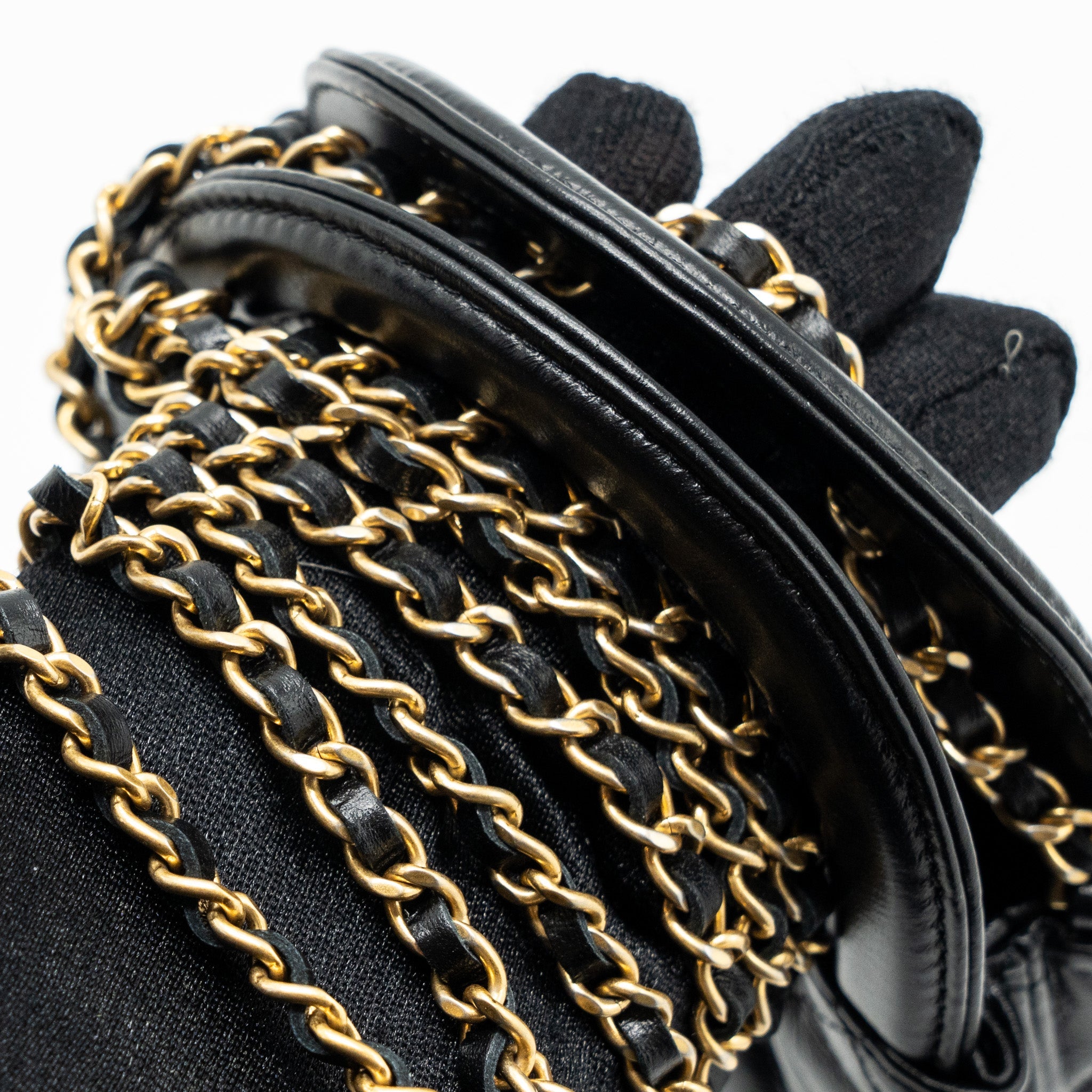 CHANEL 23K NANO SHOPPING TOTE CALFSKIN BLACK GHW(MICROCHIP)
