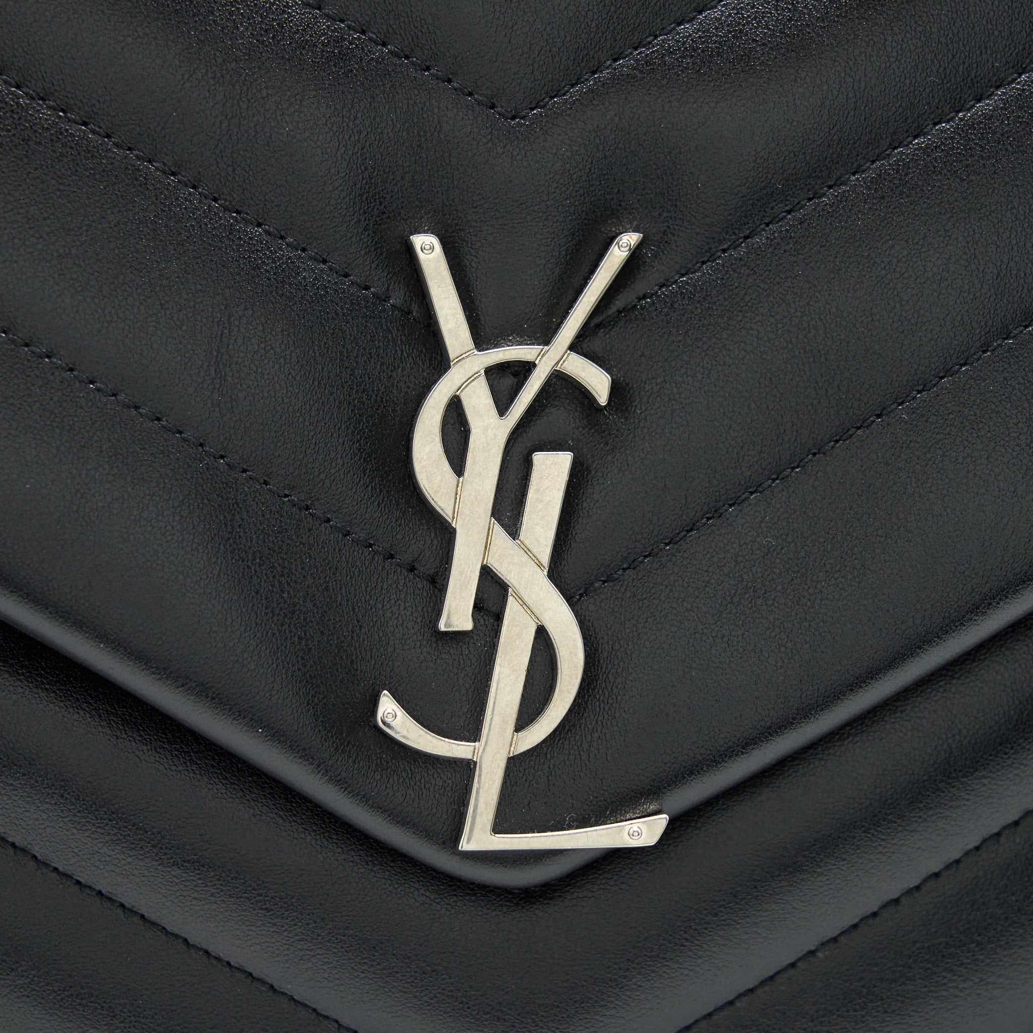 SAINT LAURENT / YSL LOU LOU IN BLACK SHW