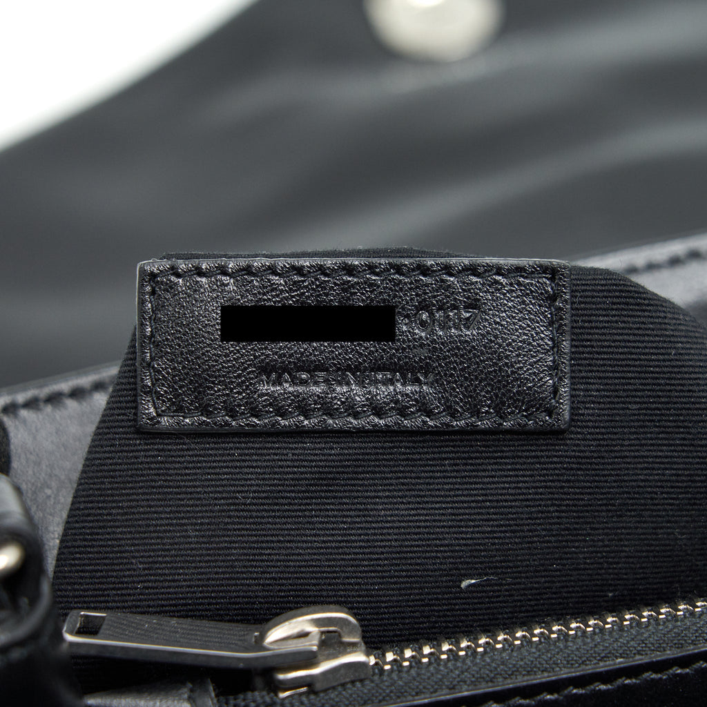 SAINT LAURENT / YSL LOU LOU IN BLACK SHW