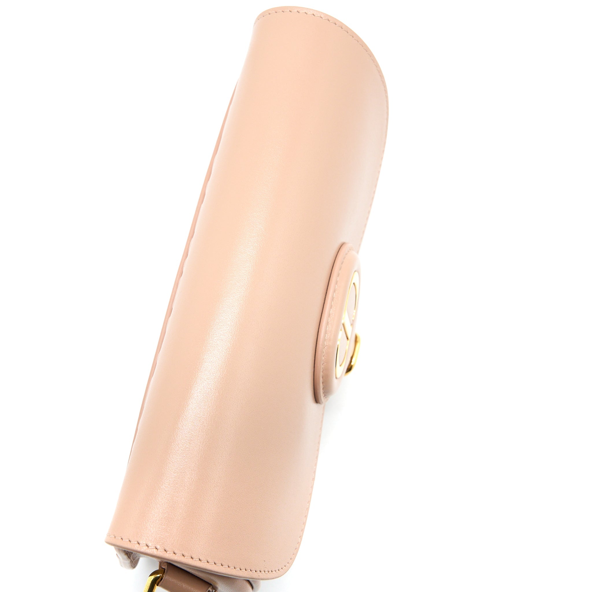 DIOR BOBBY EAST-WEST BAG BOX CALFSKIN LIGHT PINK GHW