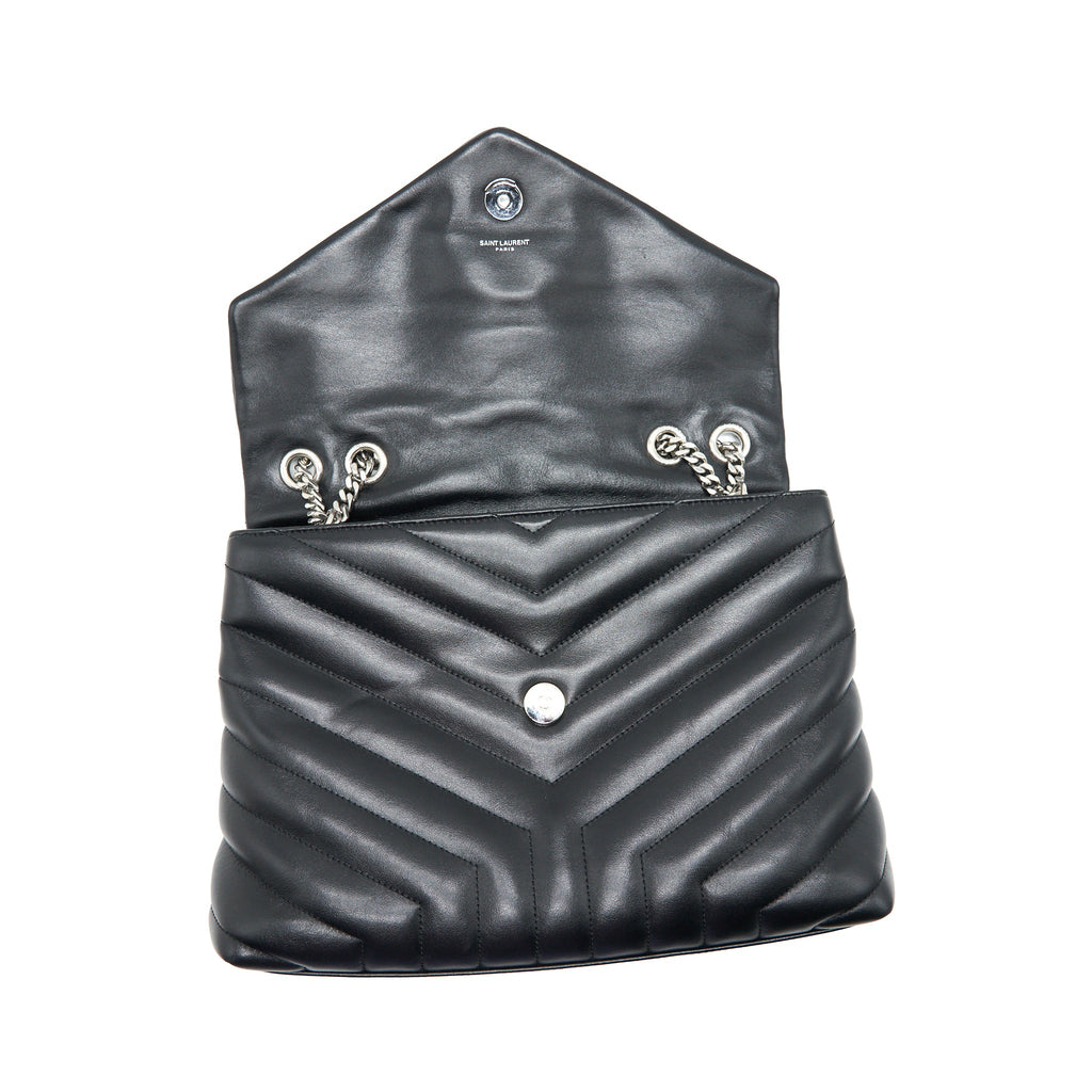 SAINT LAURENT / YSL LOU LOU IN BLACK SHW