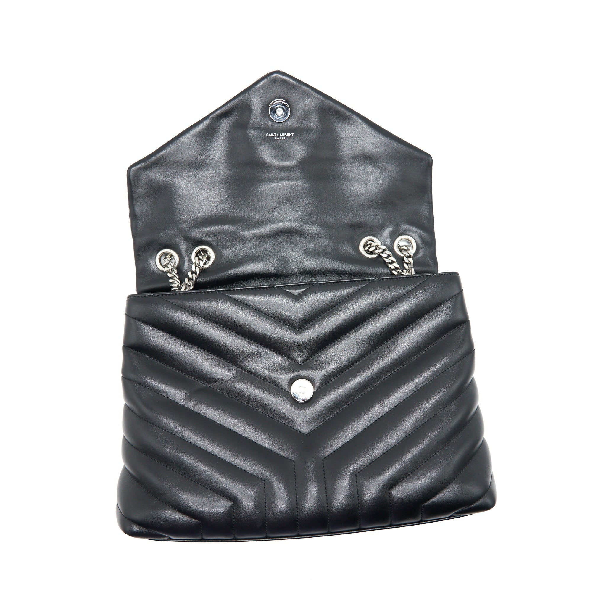 SAINT LAURENT / YSL LOU LOU IN BLACK SHW