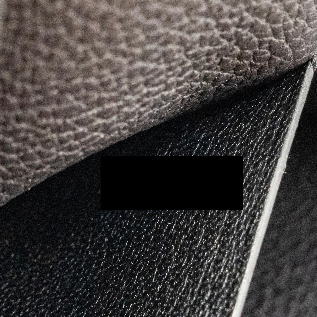 HERMES VIDEPOCHES BAG TOGO BLACK SHW