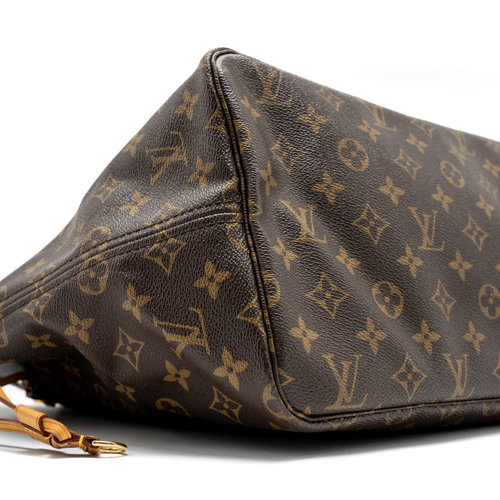 LOUIS VUITTON NEVERFULL GM MONOGRAM CANVAS GHW