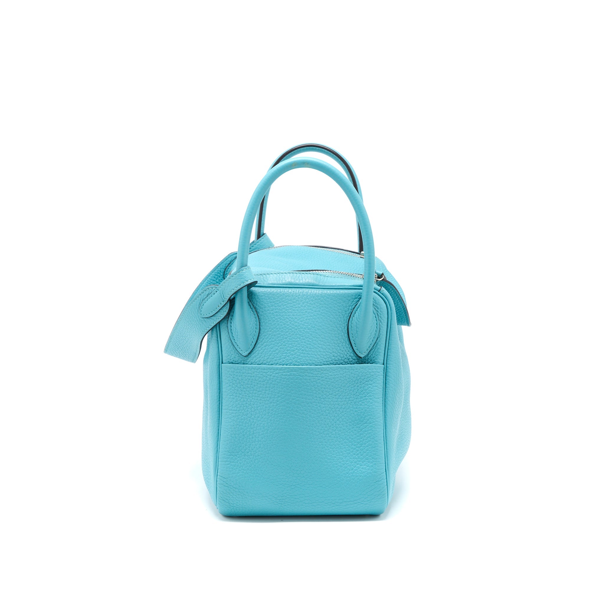 HERMES LINDY 30 CLEMENCE 3P BLUE ATOLL SHW