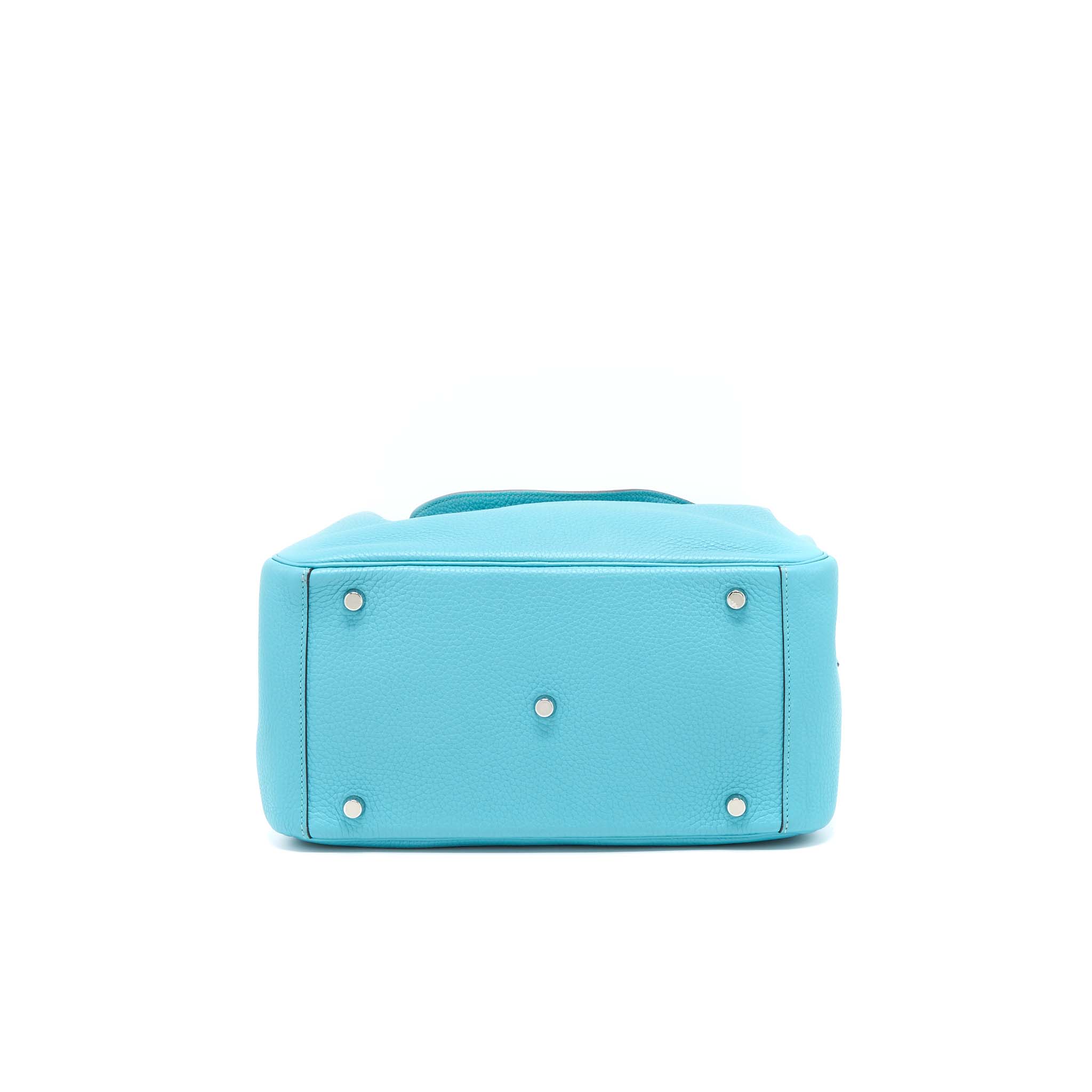HERMES LINDY 30 CLEMENCE 3P BLUE ATOLL SHW