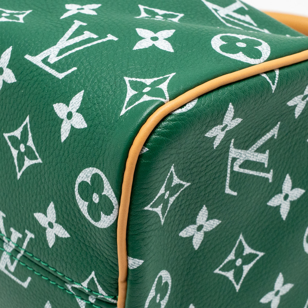 LOUIS VUITTON SPEEDY P9 BANDOULIERE 25 SOFT CALFSKIN GREEN GHW