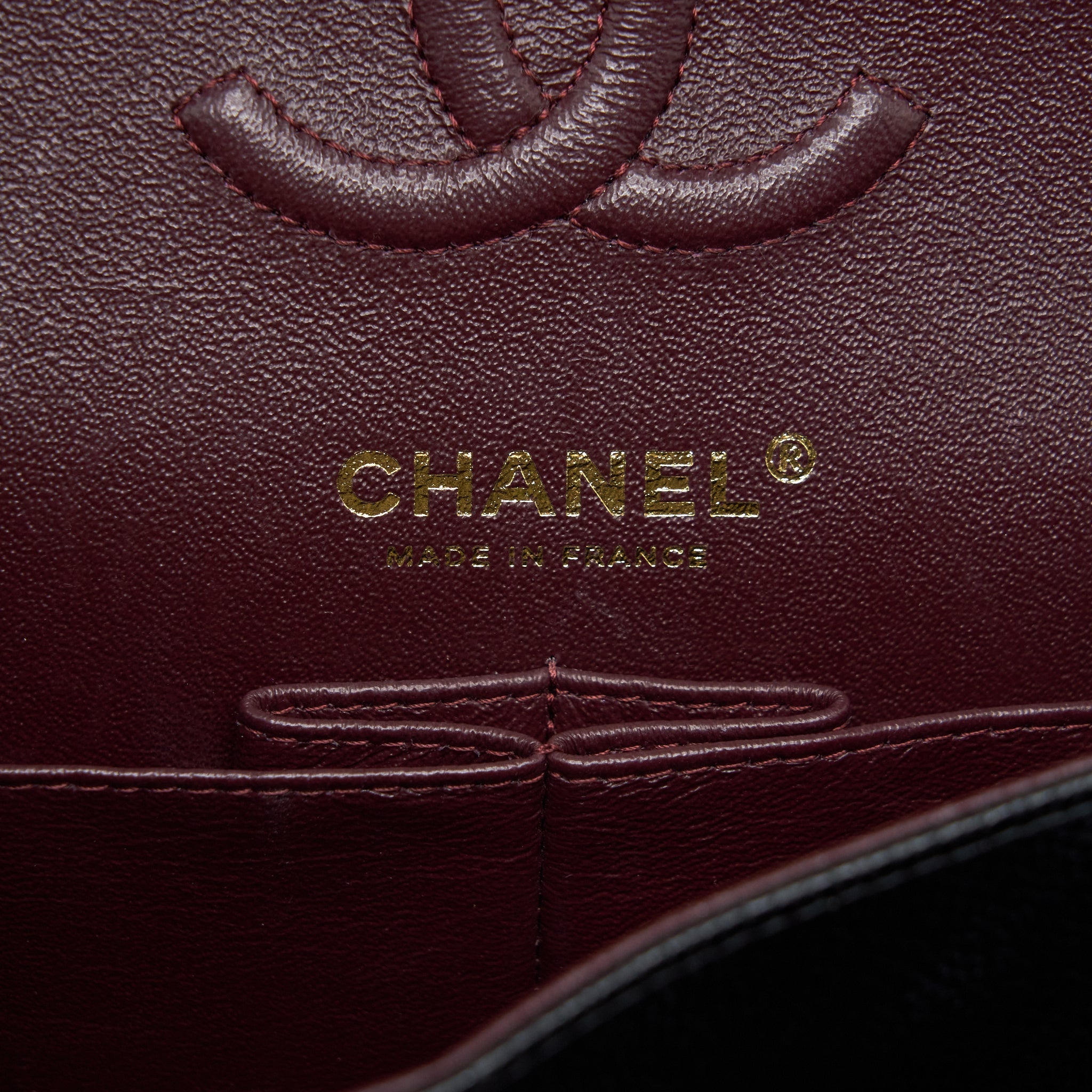 CHANEL SMALL CLASSIC DOUBLE FLAP CAVIAR BLACK GHW