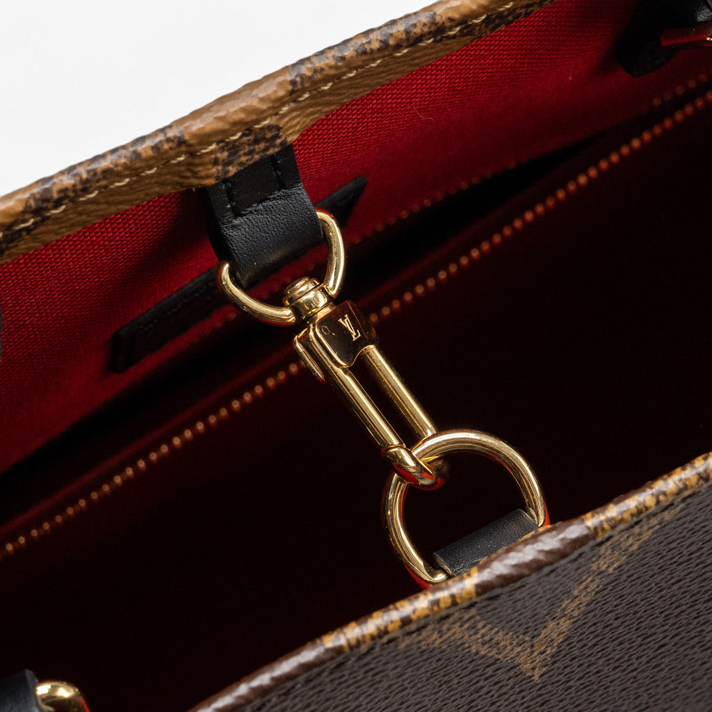 LOUIS VUITTON ONTHEGO MM MONOGRAM CANVAS GHW