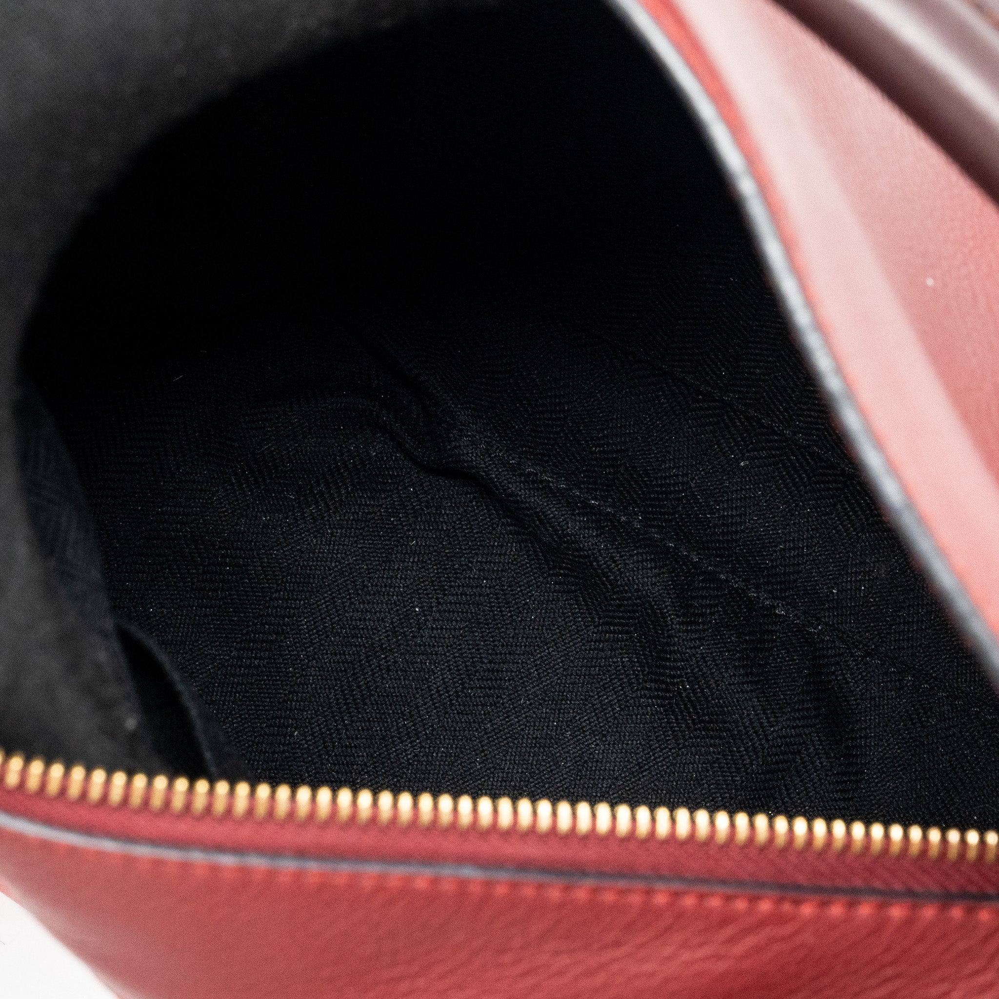LOEWE SMALL PUZZLE BAG CALFSKIN RED GHW