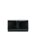 SAINT LAURENT / YSL CLUTCH PATENT BLACK