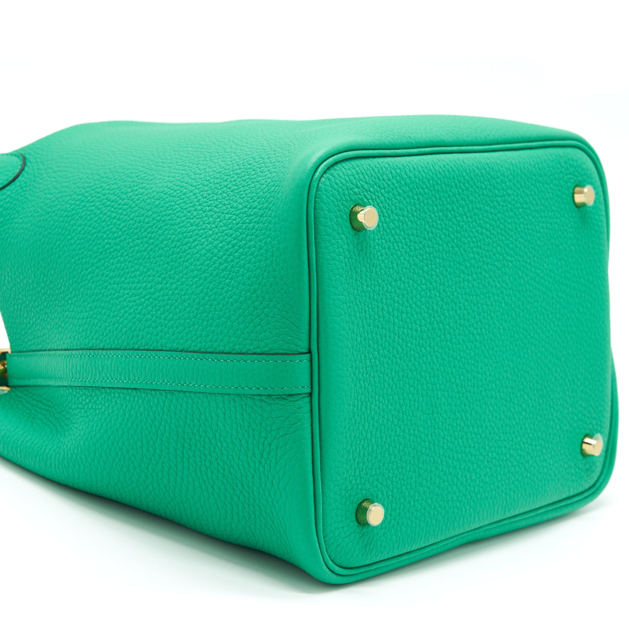 HERMES PICOTIN 22 CLEMENCE MENTHE GHW