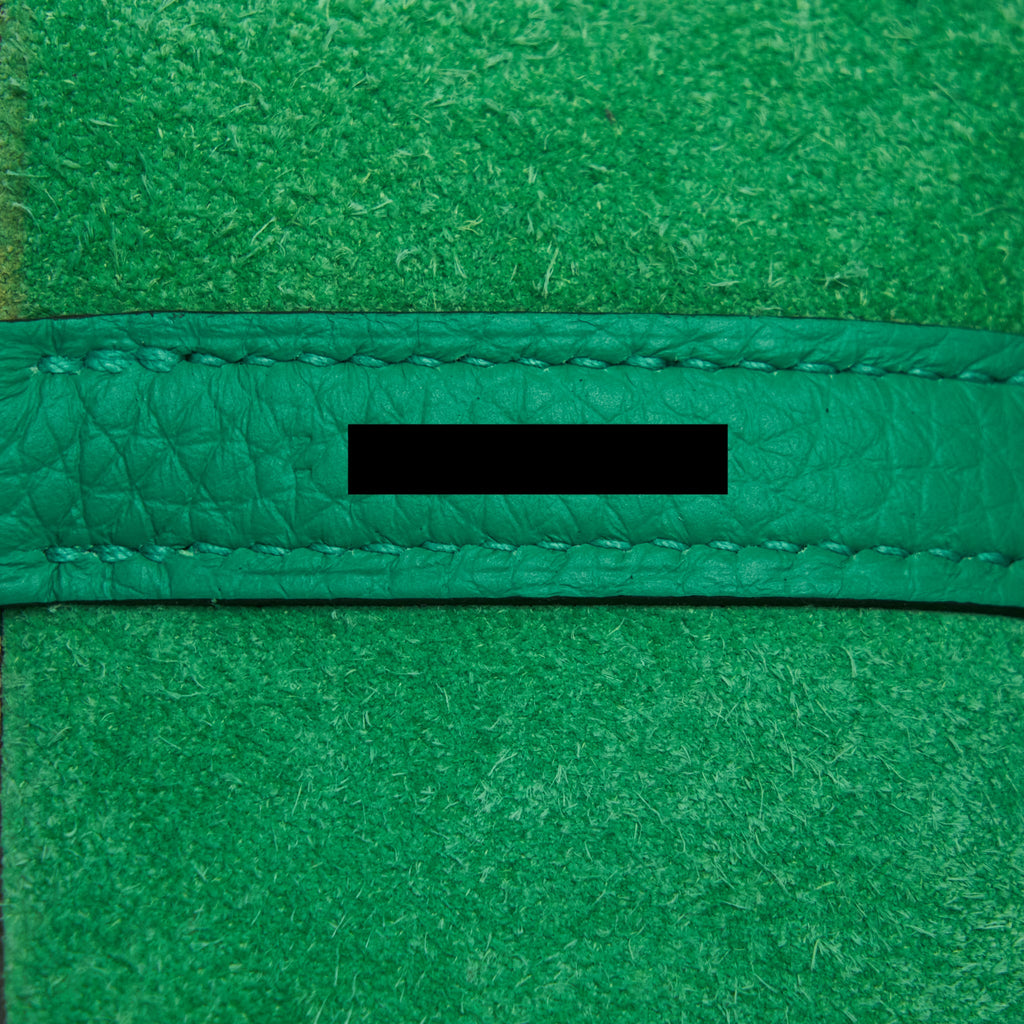 HERMES PICOTIN 22 CLEMENCE MENTHE GHW