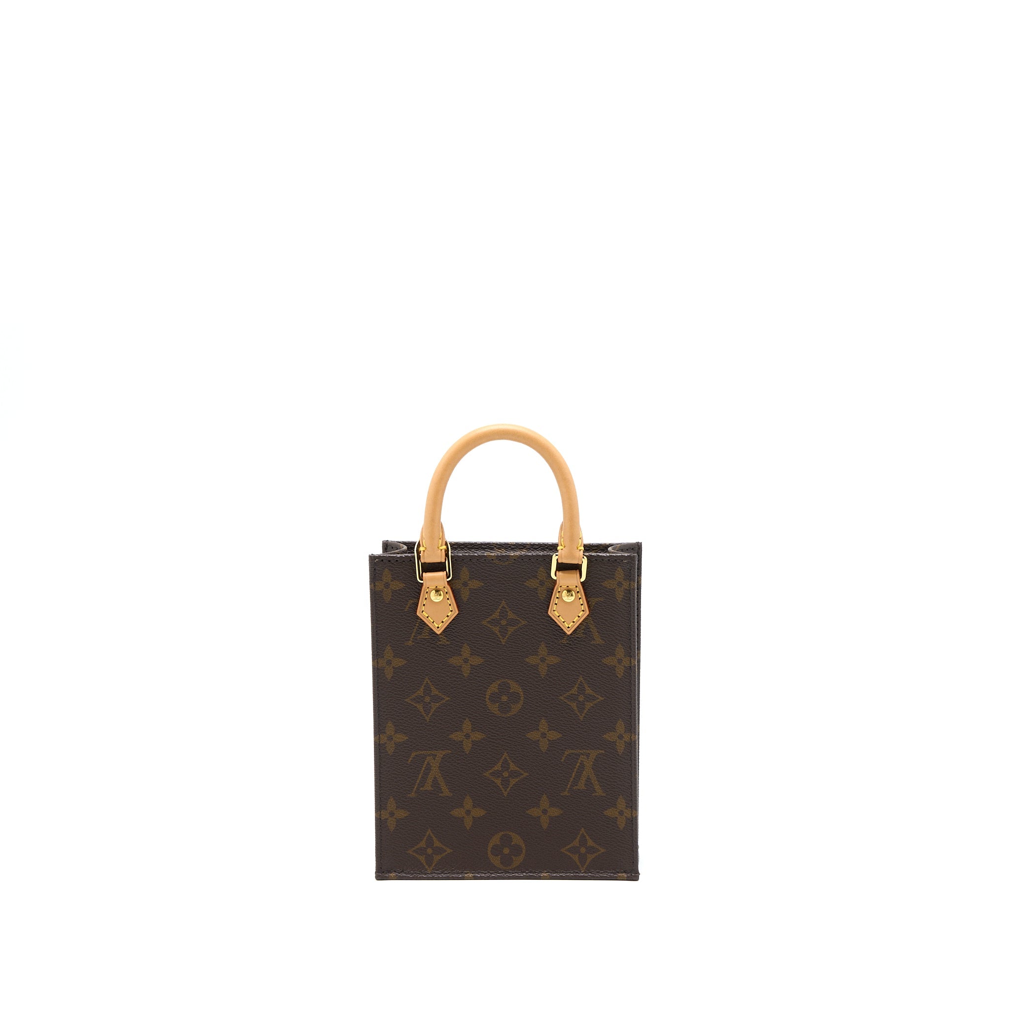 LOUIS VUITTON PETIT SAC PLAT MONOGRAM CANVAS GHW