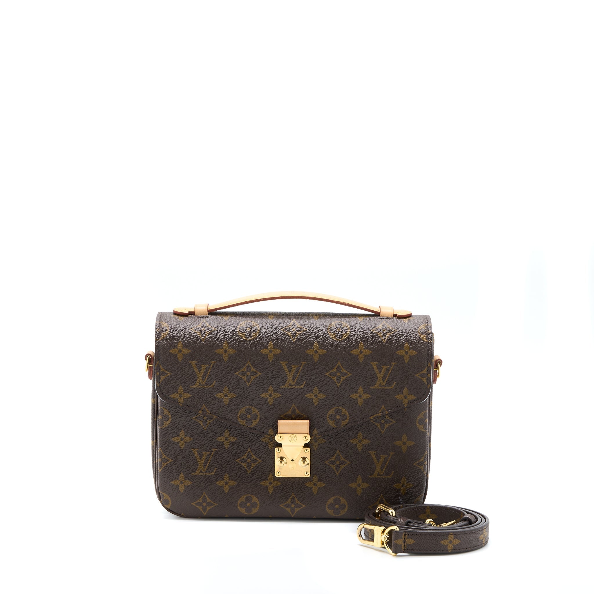 LOUIS VUITTON POCHETTE MÉTIS MONOGRAM CANVAS GHW