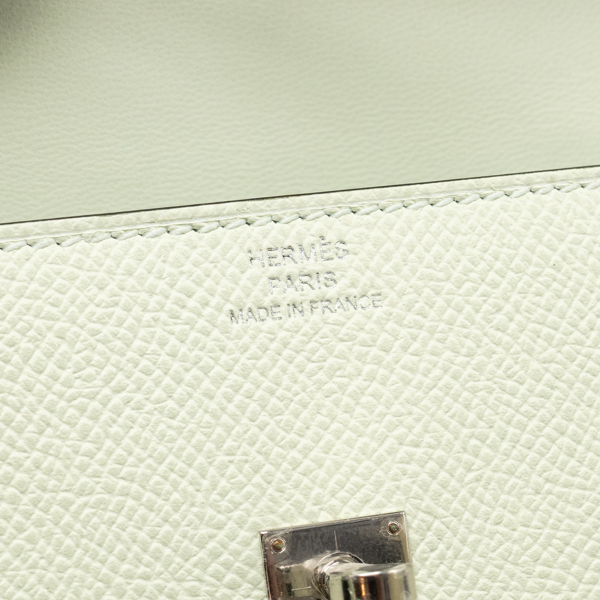HERMES KELLYDOLE / KELLY DOLE PICTO EPSOM VERT FIZZ/ NATA/ ROSE TEXAS / VERT JADE SHW