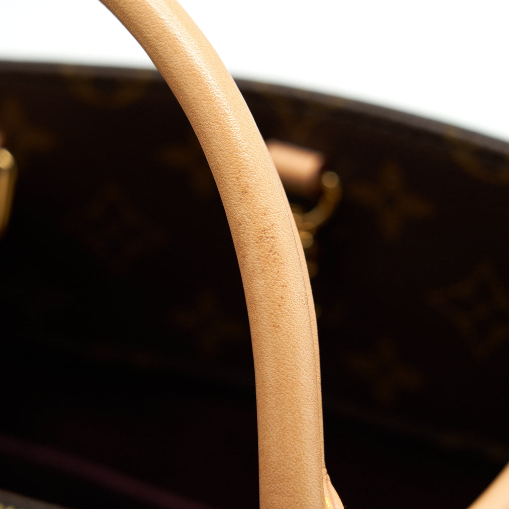 LOUIS VUITTON MONTAIGNE BAG MM MONOGRAM