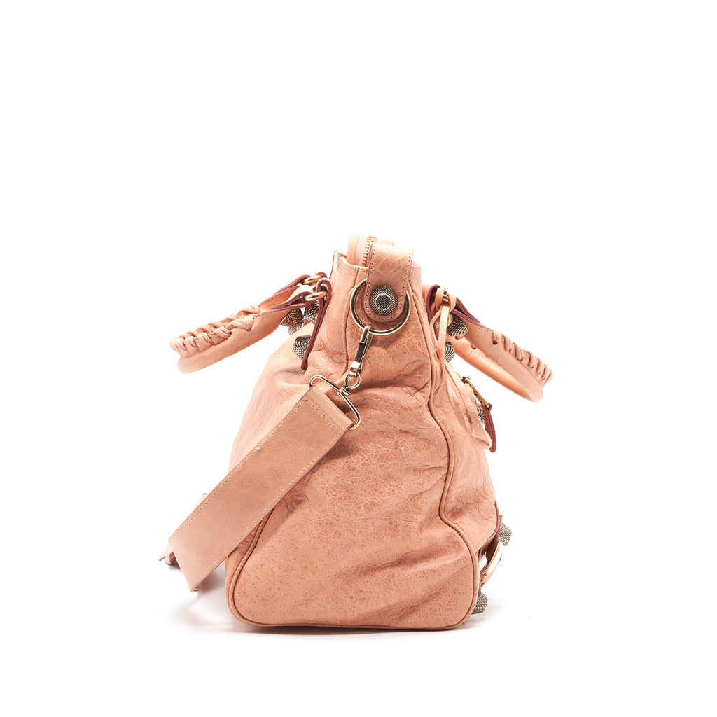 BALENCIAGA GIANT 21 TOTE BAG PINK RGHW