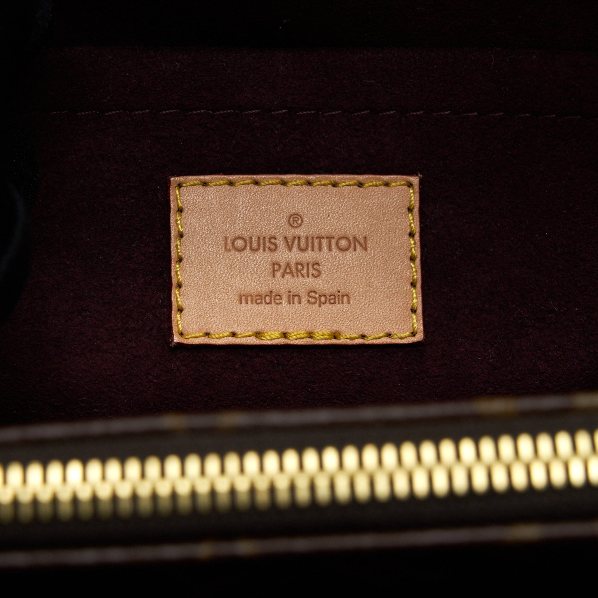 LOUIS VUITTON MONTAIGNE BAG MM MONOGRAM