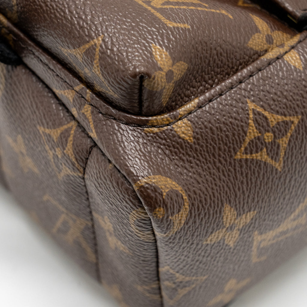 LOUIS VUITTON MINI PALM SPRING BACKPACK MONOGRAM CANVAS GHW
