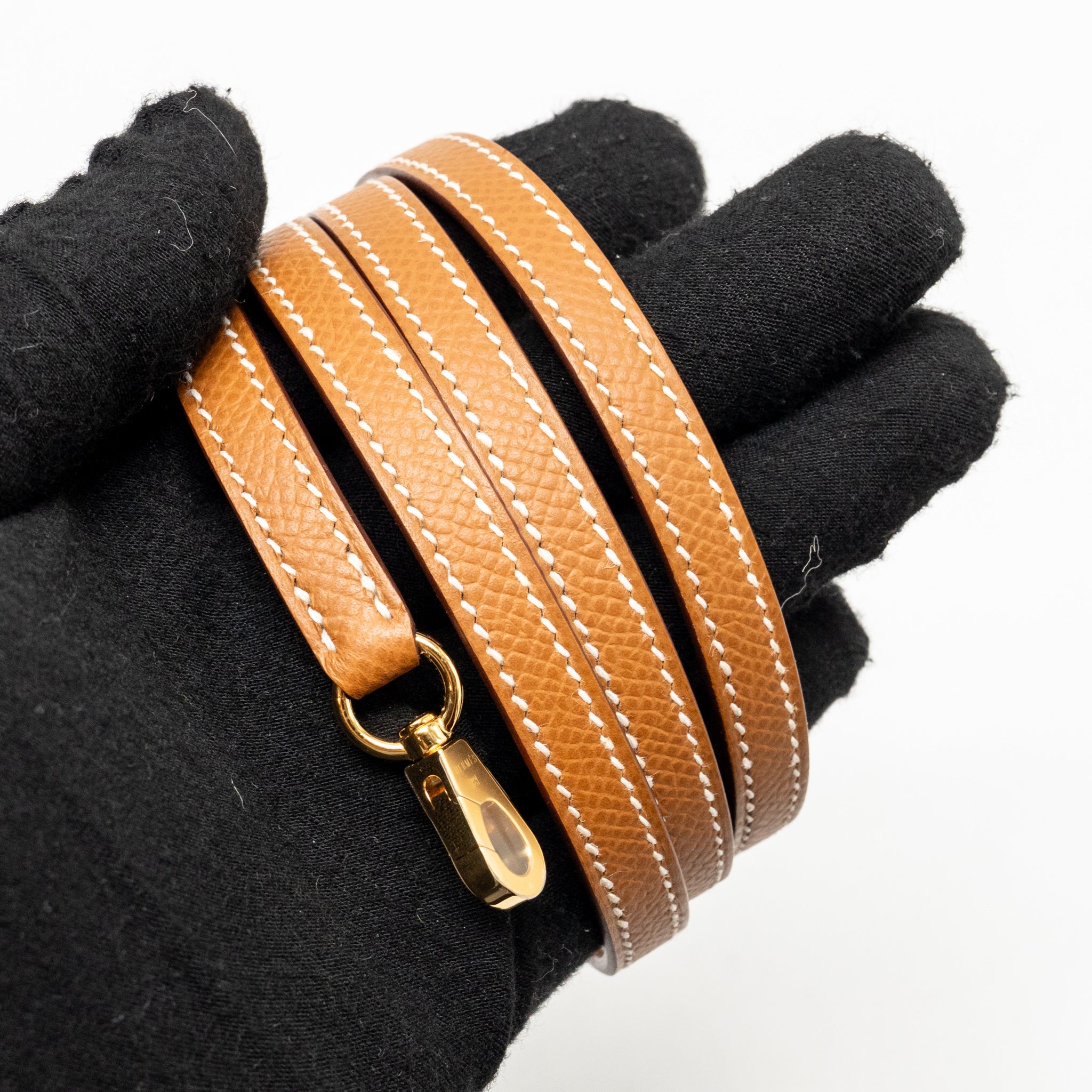HERMES MINI KELLY II EPSOM GOLD GHW
