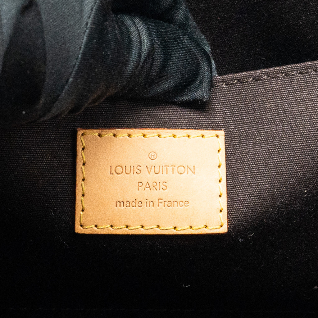 LOUIS VUITTON ROXBURY DRIVE MONOGRAM VERNIS AMARANTE GHW