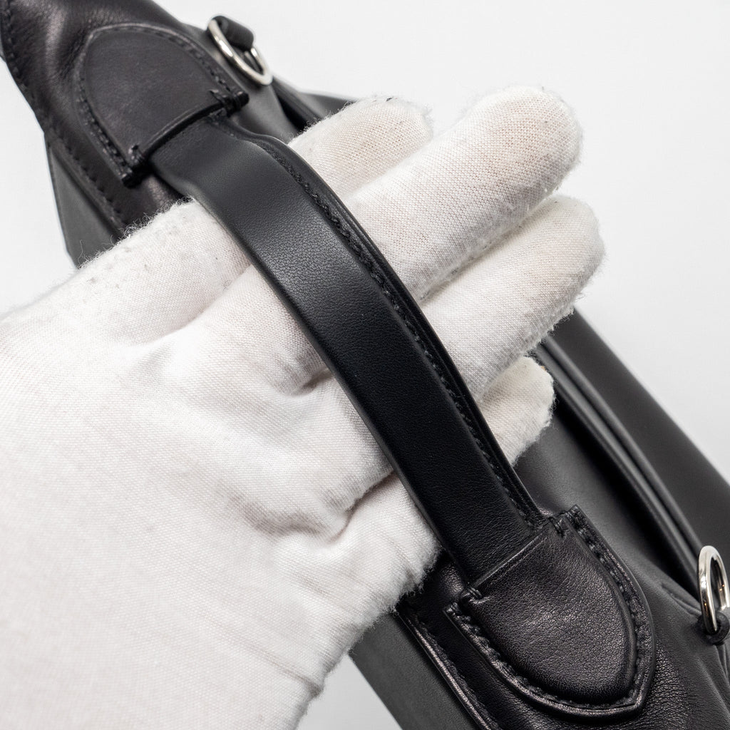 HERMES MINI 24/24 2424-21 BAG SWIFT BLACK SHW